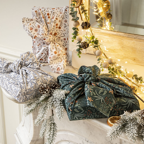 Furoshiki, l'emballage de cadeaux zéro déchet