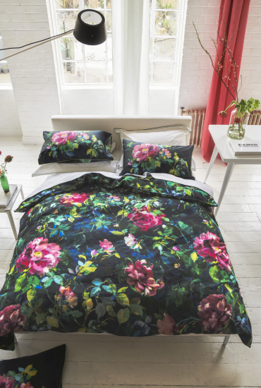Parure de lit en satin de coton GERTRUDE