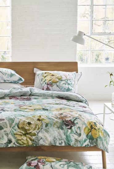 Bed linen set in cotton percale TAPESTRY FLOWER