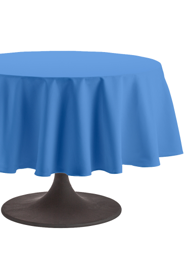 Round tablecloth in cotton CAMBRAI