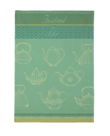 Tea towel in cotton jacquard INSTANT THE