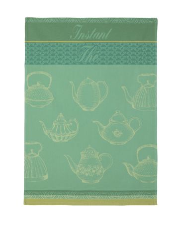 Torchon en jacquard de coton INSTANT THE