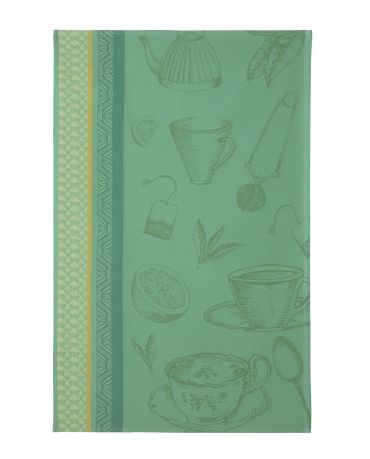 Tea towel in cotton jacquard MELIMELO