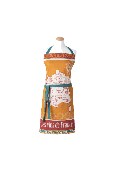 Apron in cotton VINS DE FRANCE