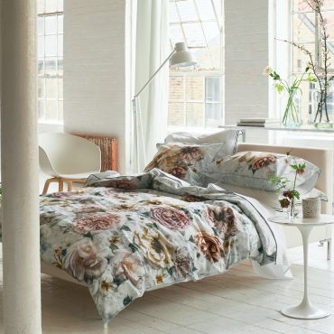 Bed linen set in cotton percale PAHARI
