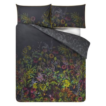 Housse de couette en percale de coton INDIAN SUNFLOWER