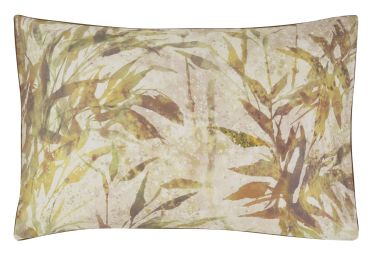 Taie d'oreiller en percale de coton JARDIN CHINOIS HEMP