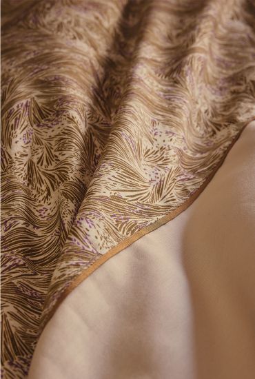 Taie d'oreiller en satin de coton Bruyère