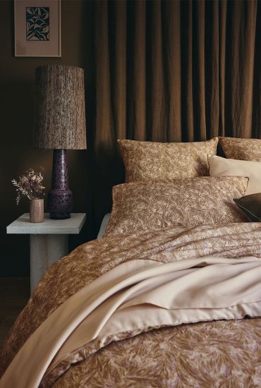 Housse de couette en satin de coton Bruyère