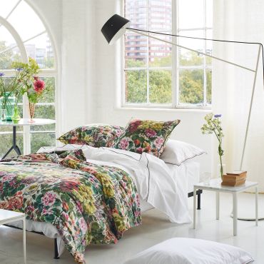 Ensemble d'accessoires en velours GRANDIFLORA ROSE