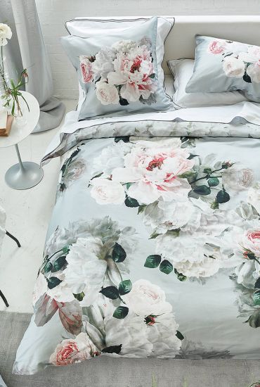 Parure de lit en satin de coton PEONIA GRANDE