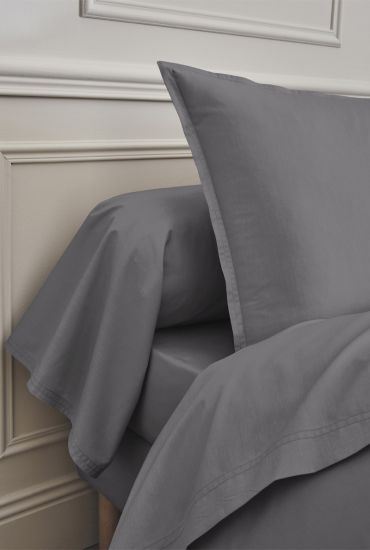 Drap housse en percale de coton Première - Bonnet de 40 cm