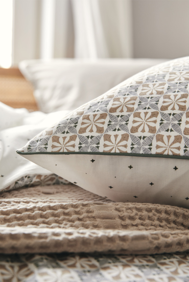 Parure de lit en percale de coton GALADRIEL