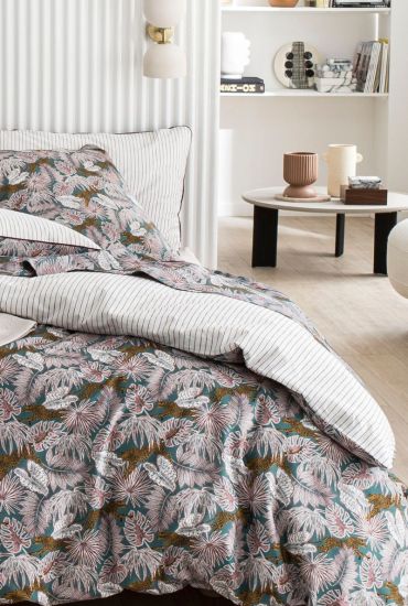 Cotton percale duvet cover LUXURIA
