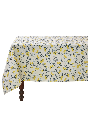 Metis printed tablecloth Zeste de citron