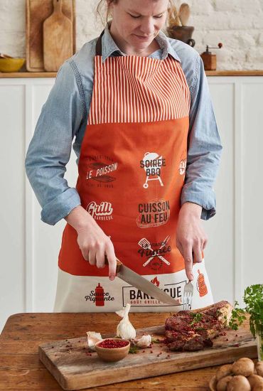 Cotton apron Grillades