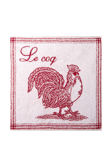 Essuie main de cuisine COQ 50x50 cm