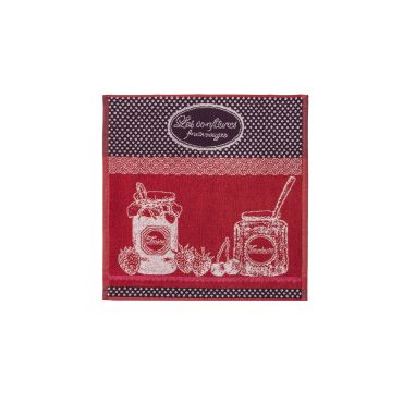 Essuie mains de cuisine en coton CONFITURE FRUITS ROUGES