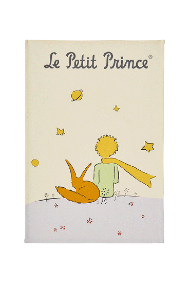 Torchon en coton LE PETIT PRINCE RENARD