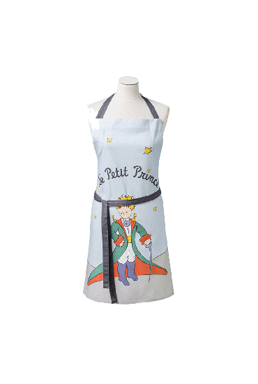 Apron LE PETIT PRINCE CAPE ADULTE in cotton printed 85x76 cm