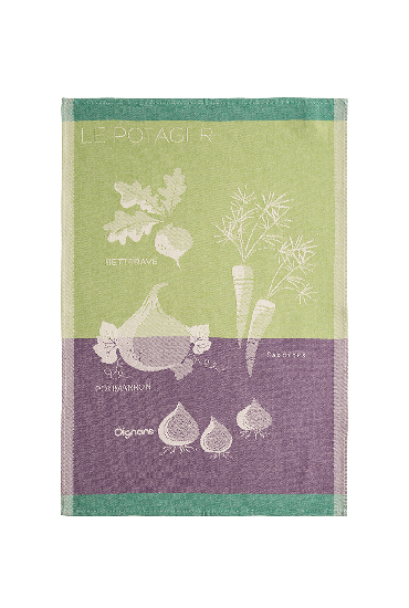 Torchon en jacquard de coton LEPOTAGER