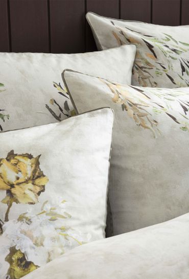 Taie d'oreiller en satin de coton Margaretta