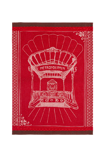 Tea towel in cotton METROPOLITAIN