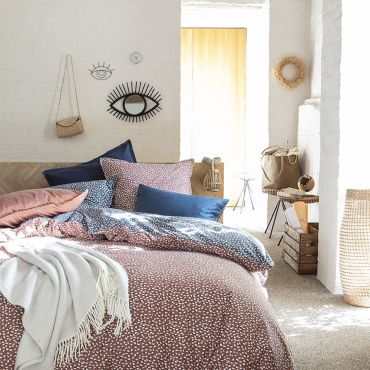 Parure de lit en coton CLIN D'OEIL