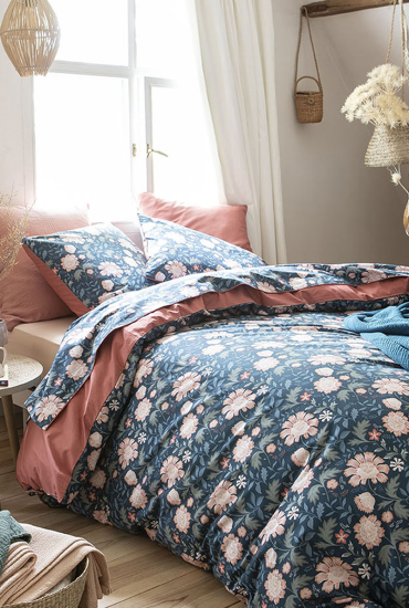 Parure de lit en percale de coton FAIRY BLOSSOM