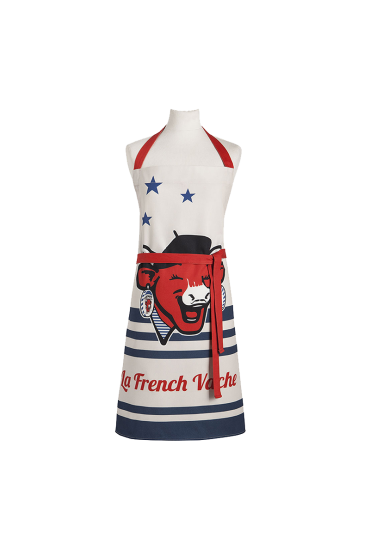 Tablier en coton VACHE QUI RIT FRENCH VACHE