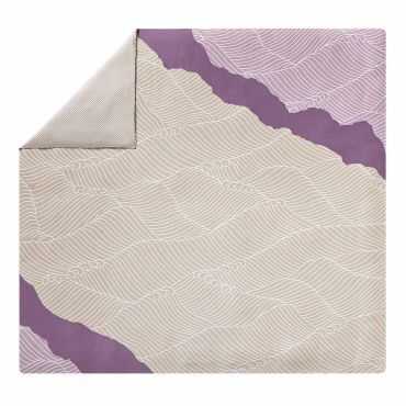 Housse de couette en satin de coton ZAHARA