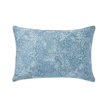 Housse de coussin en satin de coton MILLE FEUILLES
