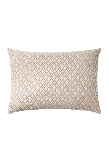Housse de coussin en coton tissé MIRAGE