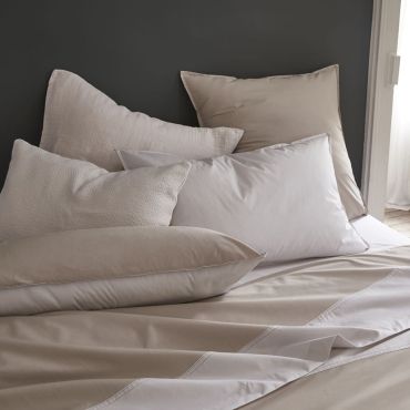 Parure de lit en percale de coton RENDEZ-VOUS