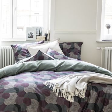 Bed linen set in cotton sateen FRESQUE