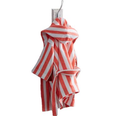 Peignoir de bain en jacquard de coton JULES ET JULIE