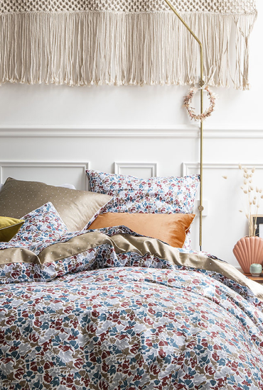 Housse de couette en satin de coton ILLUSION