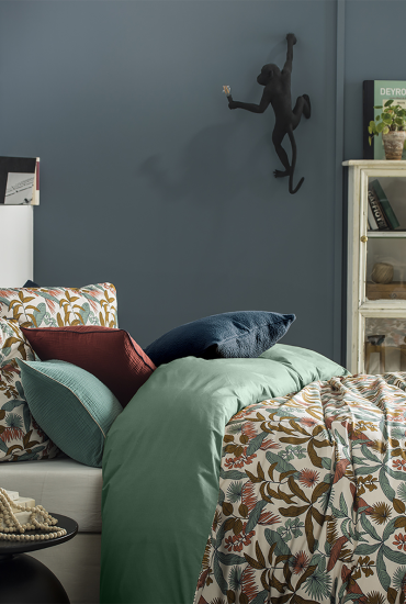 Parure de lit en percale de coton JANE CRUISE