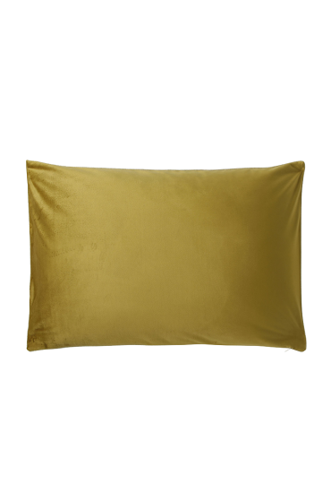 Cushion cover in 100% polyester velour GATSBY
