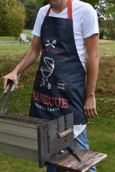 Apron in cotton BBQ