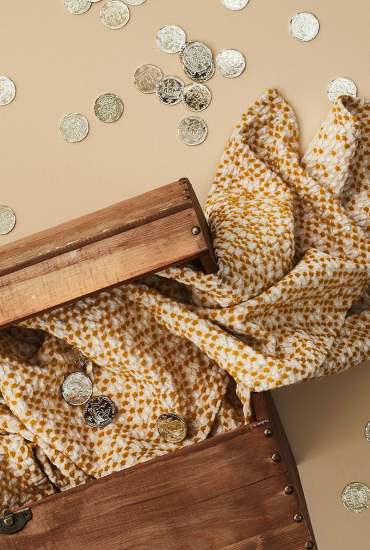Ensemble d'accessoires en coton tissé MIRAGE