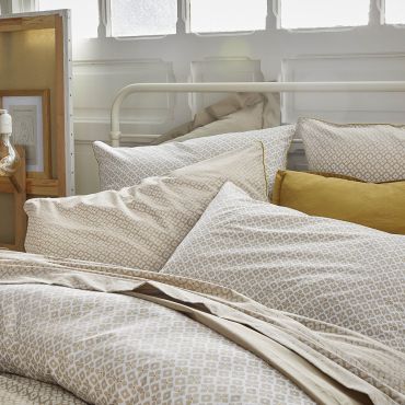 Housse de couette en percale de coton ALBA