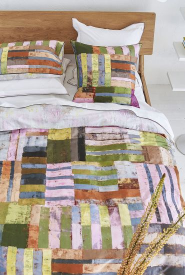 Bed linen set in cotton sateen ACHARA