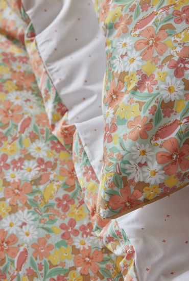 Parure en percale de coton Lovebirds