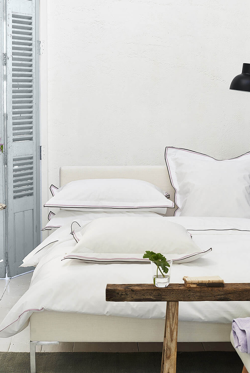 Parure de lit en percale de coton Astor