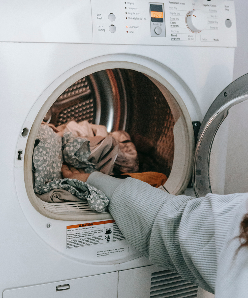 Lavage préalable du linge de bain avant la première utilisation 